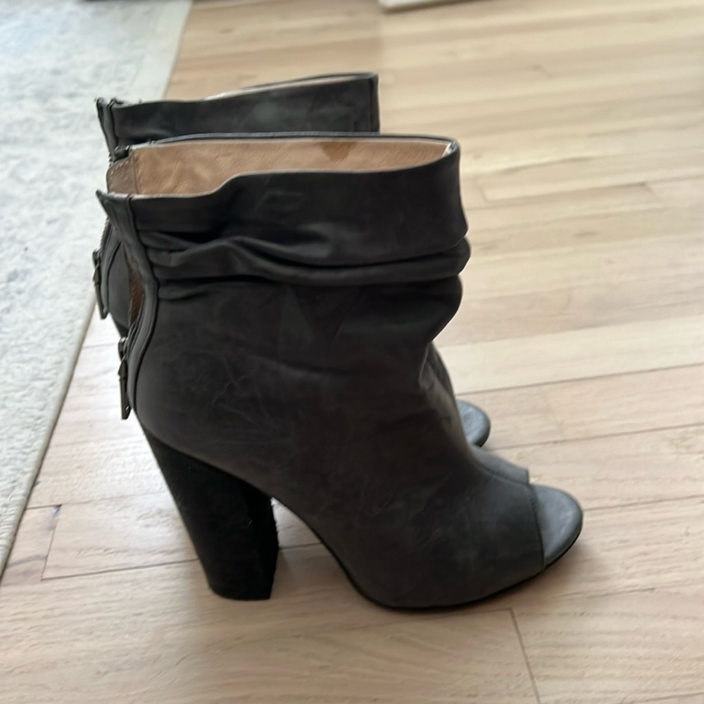 Chinese Laundry open toed booties